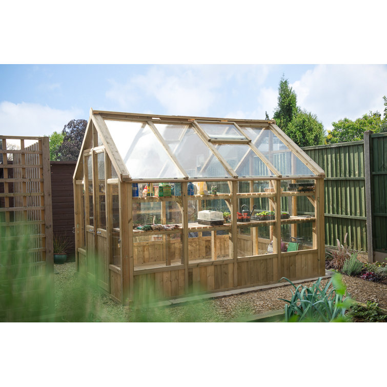 Forest Garden Vale 9.8 Ft. W x 9.8 Ft. D Commercial Greenhouse